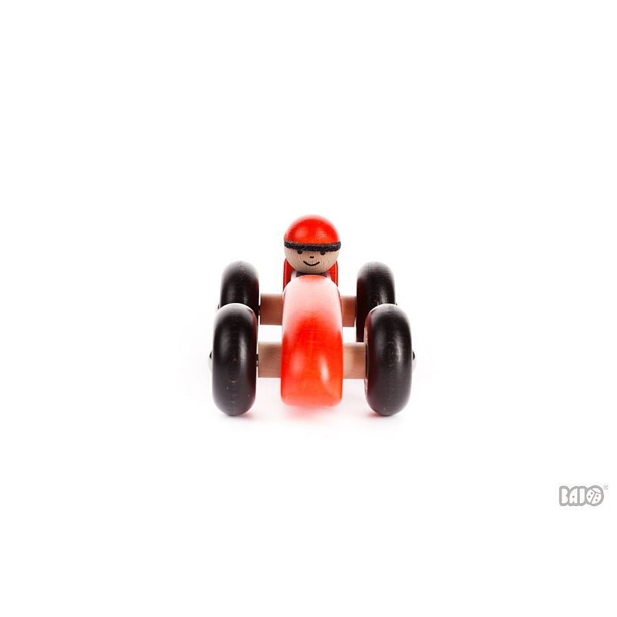 
                  
                    Left Right Turning Race Car by Bajo - challenge and fun natural toys - 3
                  
                