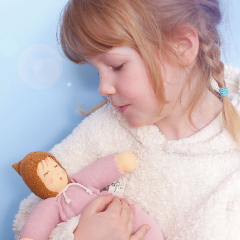 
                      
                        Nanchen Organic Cotton Waldorf Doll "Walnut Baby"
                      
                    