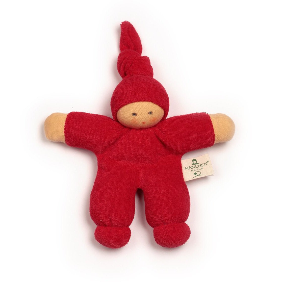 
                  
                    Nanchen Small Organic Cotton Waldorf Doll "Pimpel" - challenge and fun natural toys - 5
                  
                