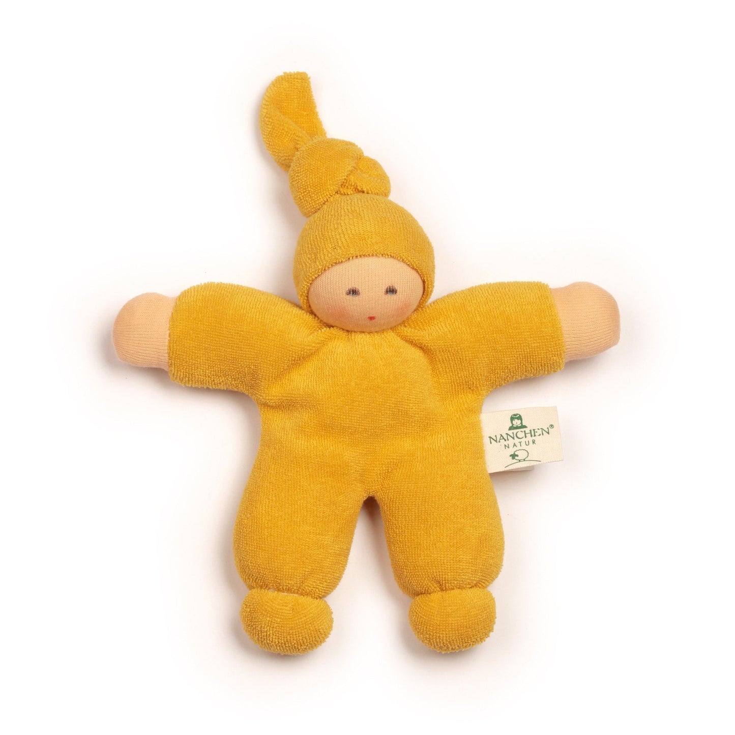 
                  
                    Nanchen Small Organic Cotton Waldorf Doll "Pimpel" - challenge and fun natural toys - 3
                  
                