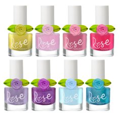 NEW! ROSE Non-Toxic Peel-Off Nail Polish - Multiple Shades Available (8)