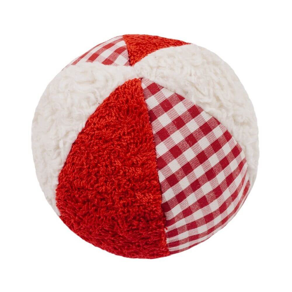 Organic Cotton Rattle Ball (Two Color Styles) - Vegan - Challenge & Fun ...