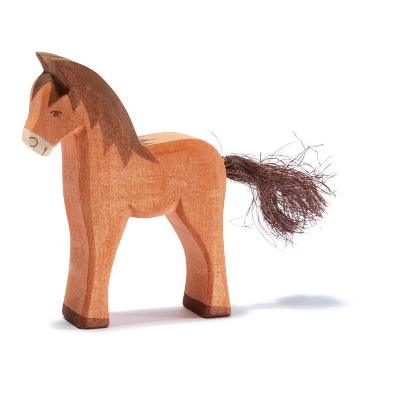 Ostheimer Wooden Figure - Brown Colt