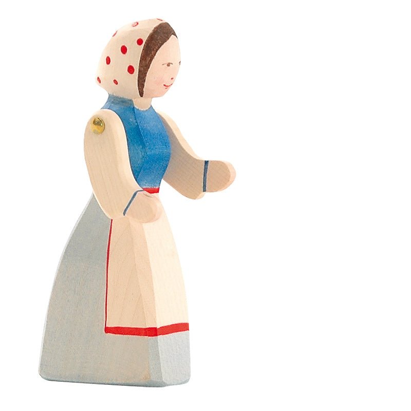 Ostheimer Wooden Figure - Farm Wife