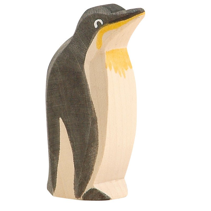 Ostheimer Wooden Figure - Penguin, Head High