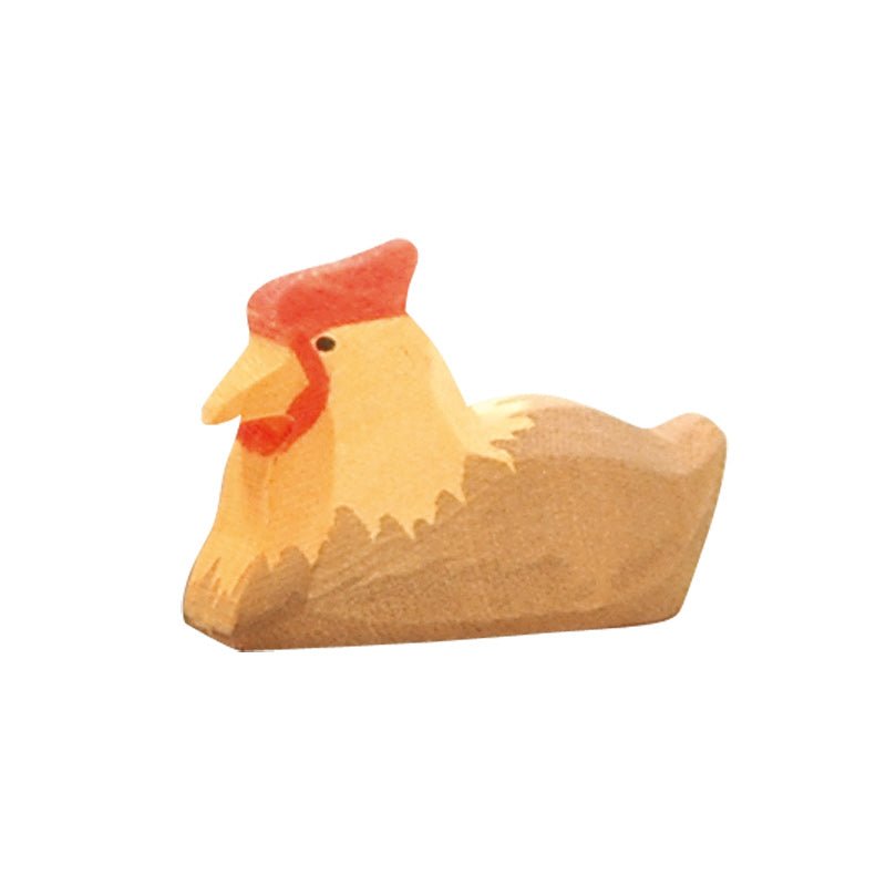 Ostheimer Wooden Hen on Nest