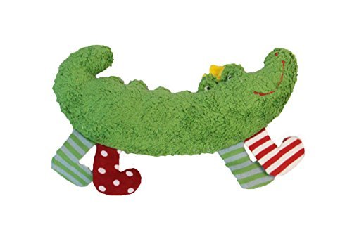 Pat & Patty Organic Cotton Crocodile Rattle