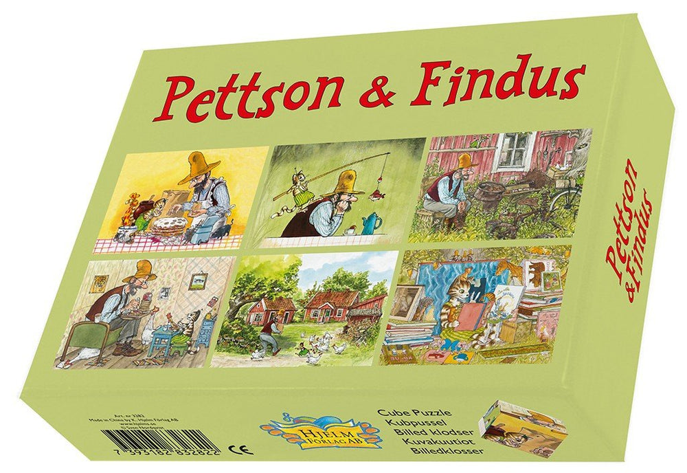 Pettson & Findus Cube or Block Puzzle