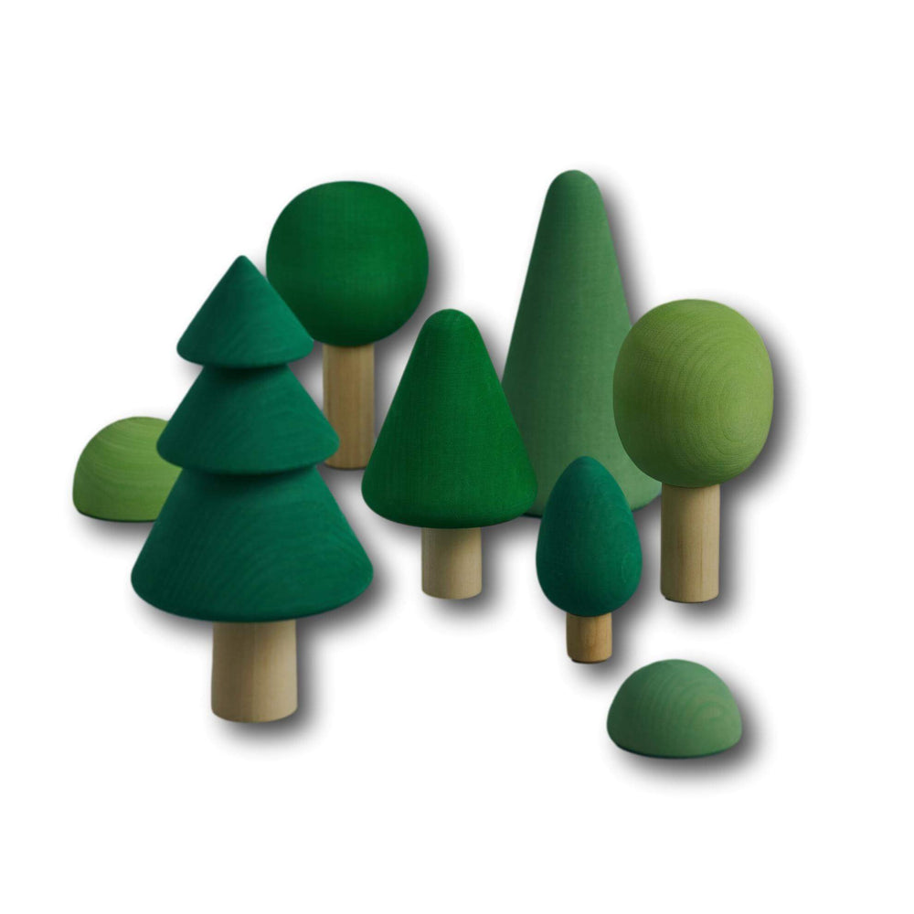 Raduga Grez Wooden Forest Blocks Set