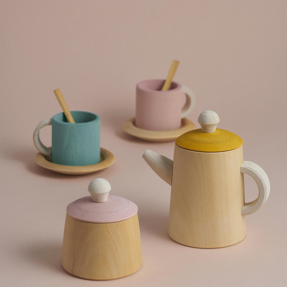 
                      
                        Raduga Grez Wooden Tea Set, Mustard and Pink
                      
                    