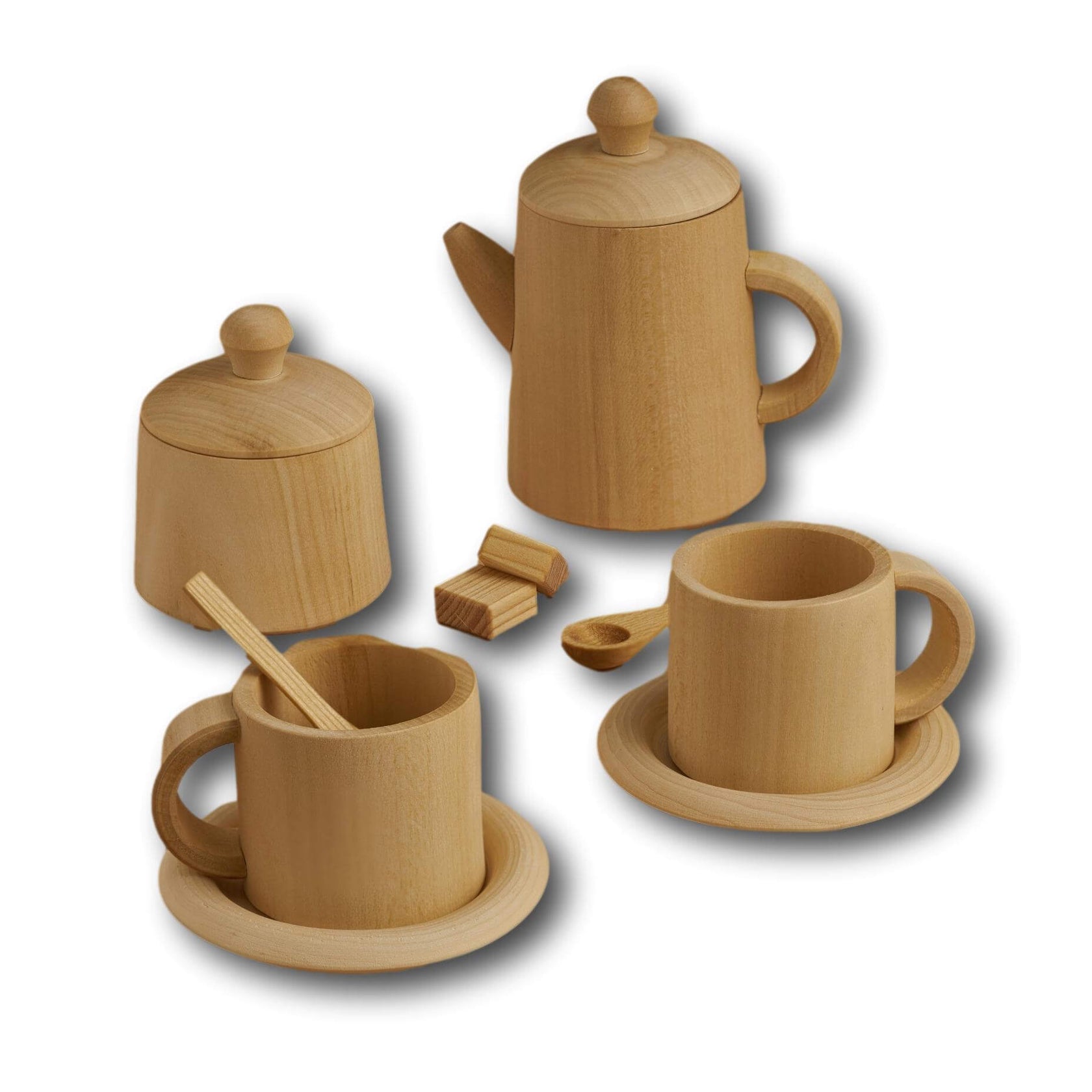 Raduga Grez Wooden Tea Set, Natural Challenge & Fun, Inc.