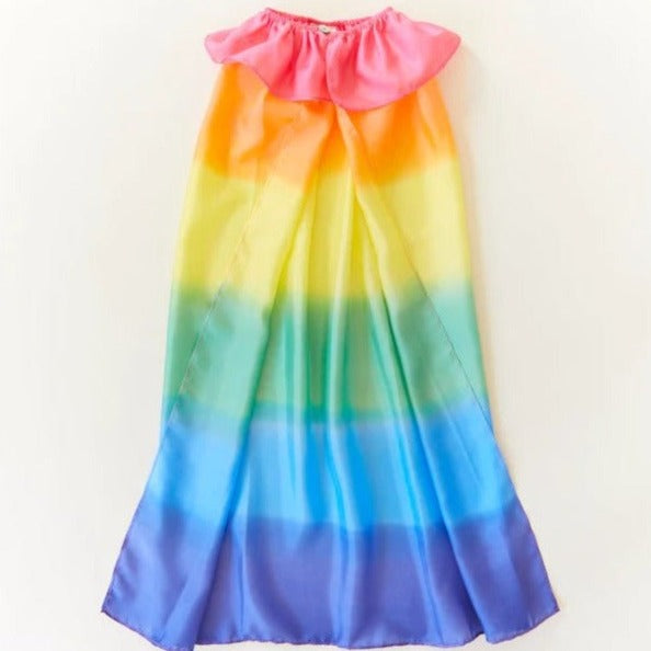 Sarah's Silk Rainbow Cape