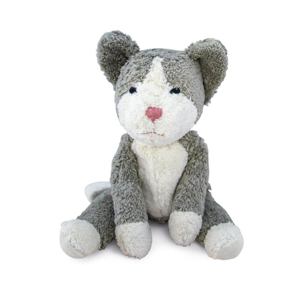 Senger Organic Cotton Floppy Animal Cat, Small