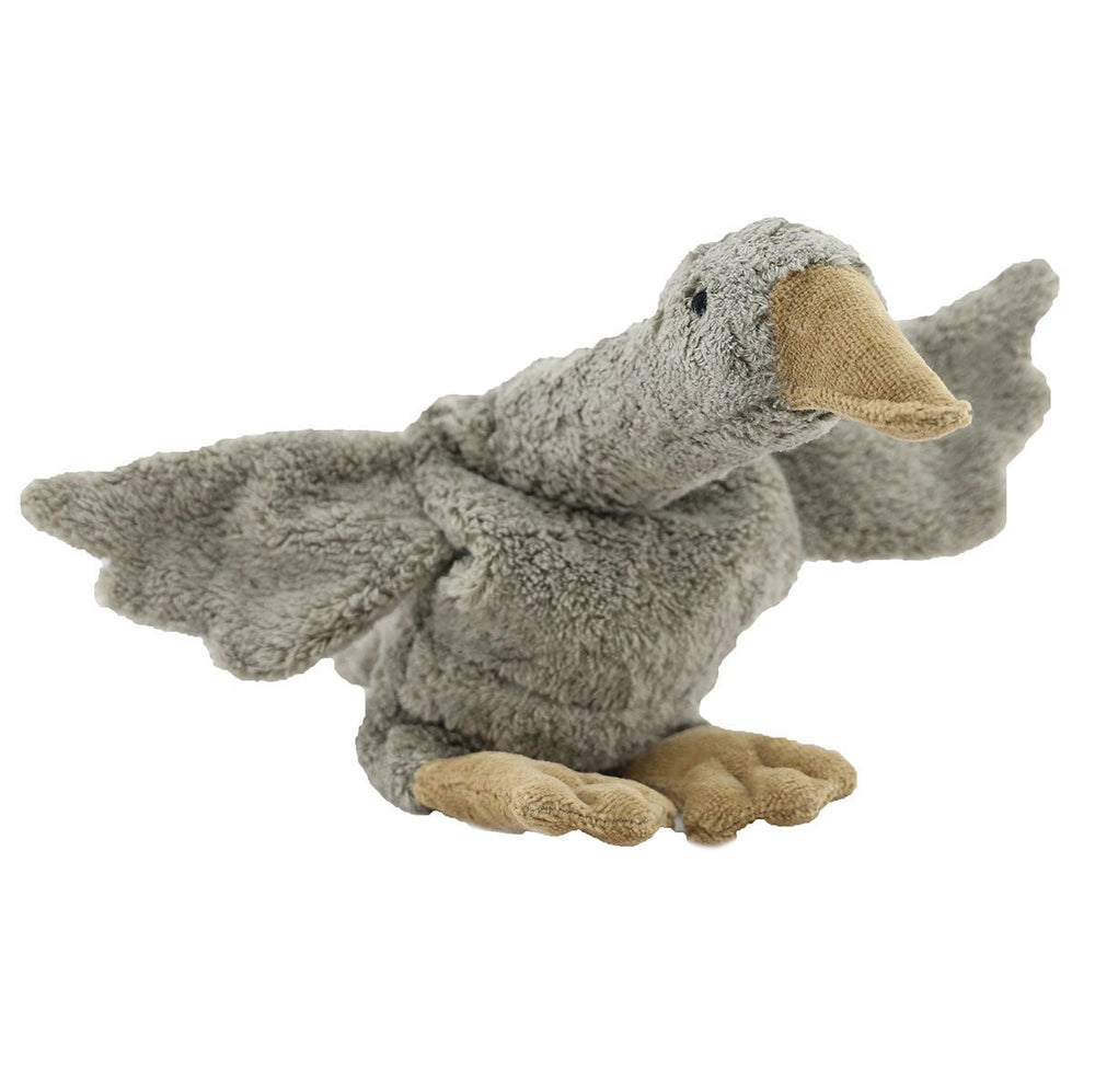 Organic Cotton Goose Pillow (Grey) - Baby Toys | Senger