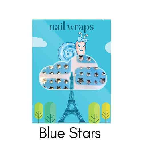 Nail wraps for kids - Available in 6 styles | Snail