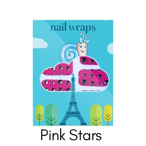 Nail wraps for kids - Available in 6 styles | Snail