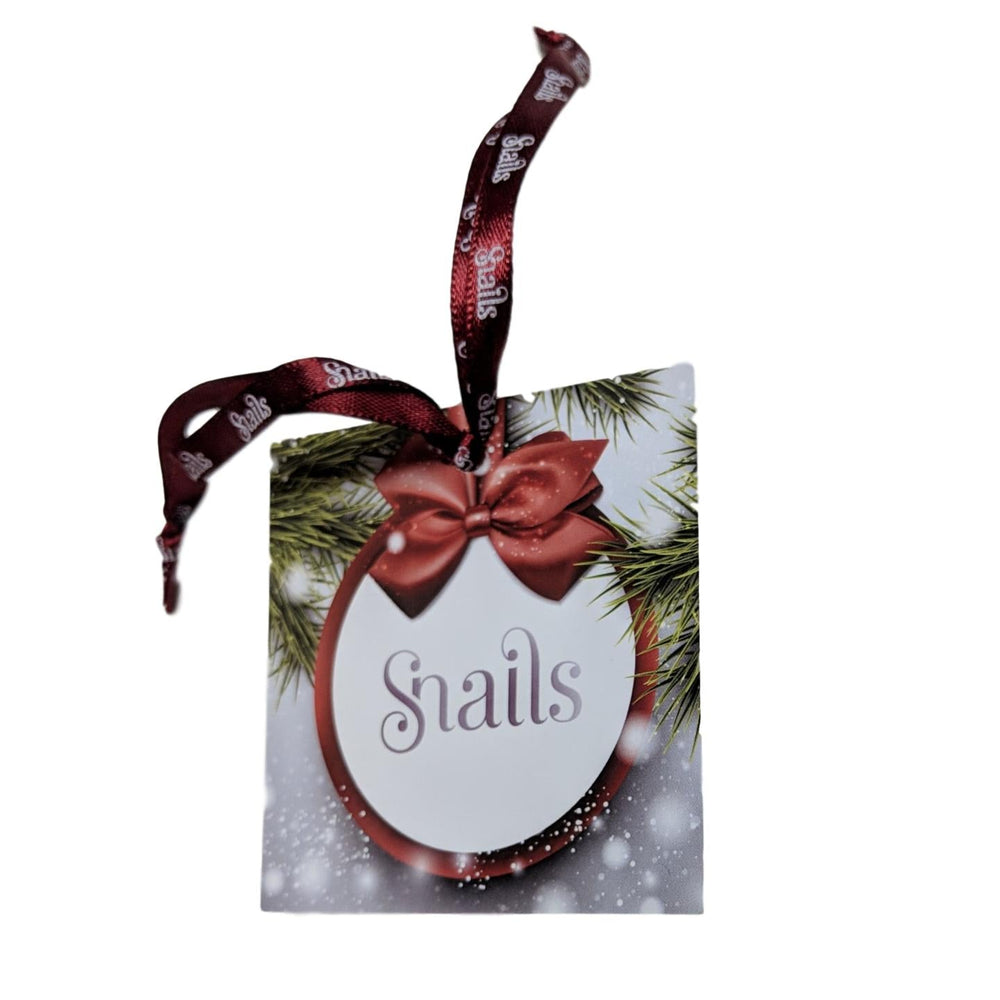 Snails NonToxic Nail Polish/Nail Stickers Christmas Pouch Challenge