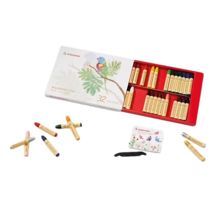 Stockmar Crayons - Set of 32 Sticks