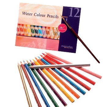 Lyra Color-Giants Unlacquered Colored Pencils 6.25 Millimeter Cores Set of 18
