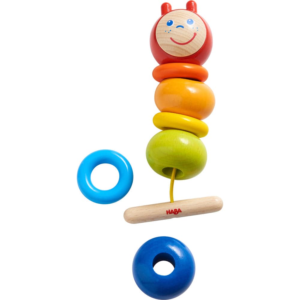 Threading Game - Caterpillar- by Haba - Challenge & Fun, Inc.
