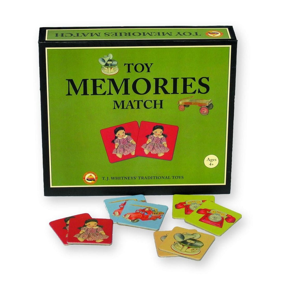 Toy Memories Match by TJ Whitneys - challenge and fun natural toys
