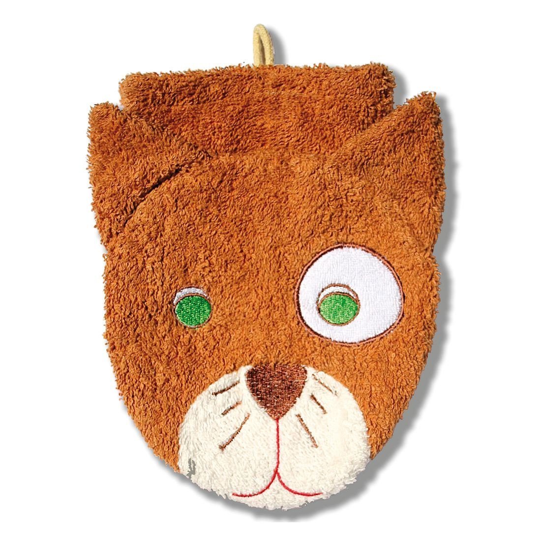 Washcloth Puppet Mitt - Cat - Challenge & Fun, Inc.-FS0584-1