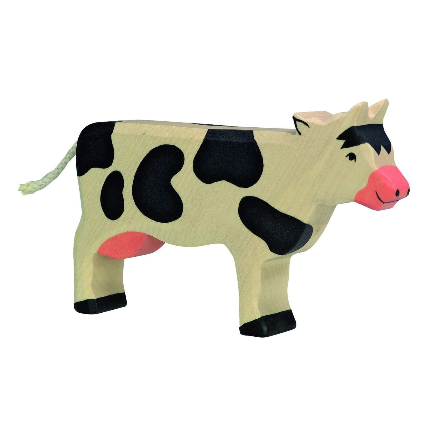 Wooden Cow by Holztiger - challenge and fun natural toys