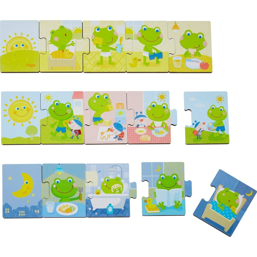 Wooden Frog Matching Game by Haba - Challenge & Fun, Inc.-HB305781-1