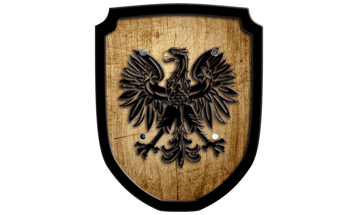 
                  
                    Wooden Shield - Eagle
                  
                