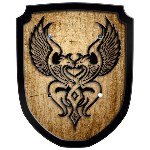 Wooden Shield - Phoenix