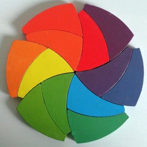 
                  
                    Wooden Trigeod Color Wheel Puzzle and Manipulative Set
                  
                